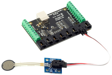 Connecting a Phidget to the I/O board